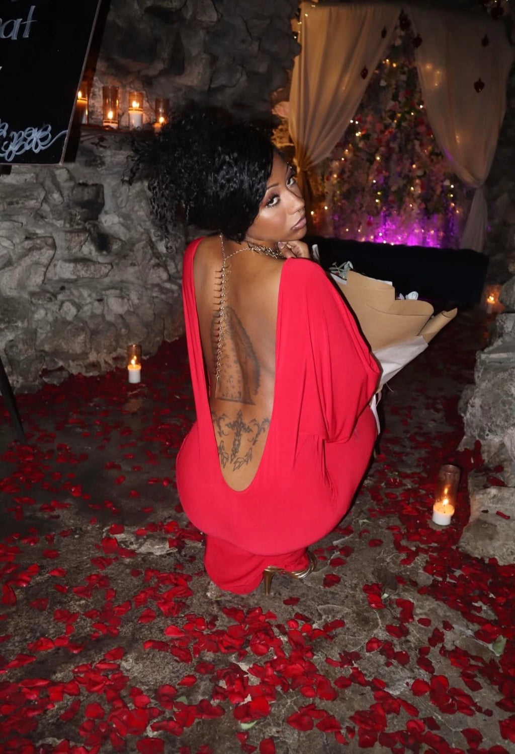 Backless Maxi Dress