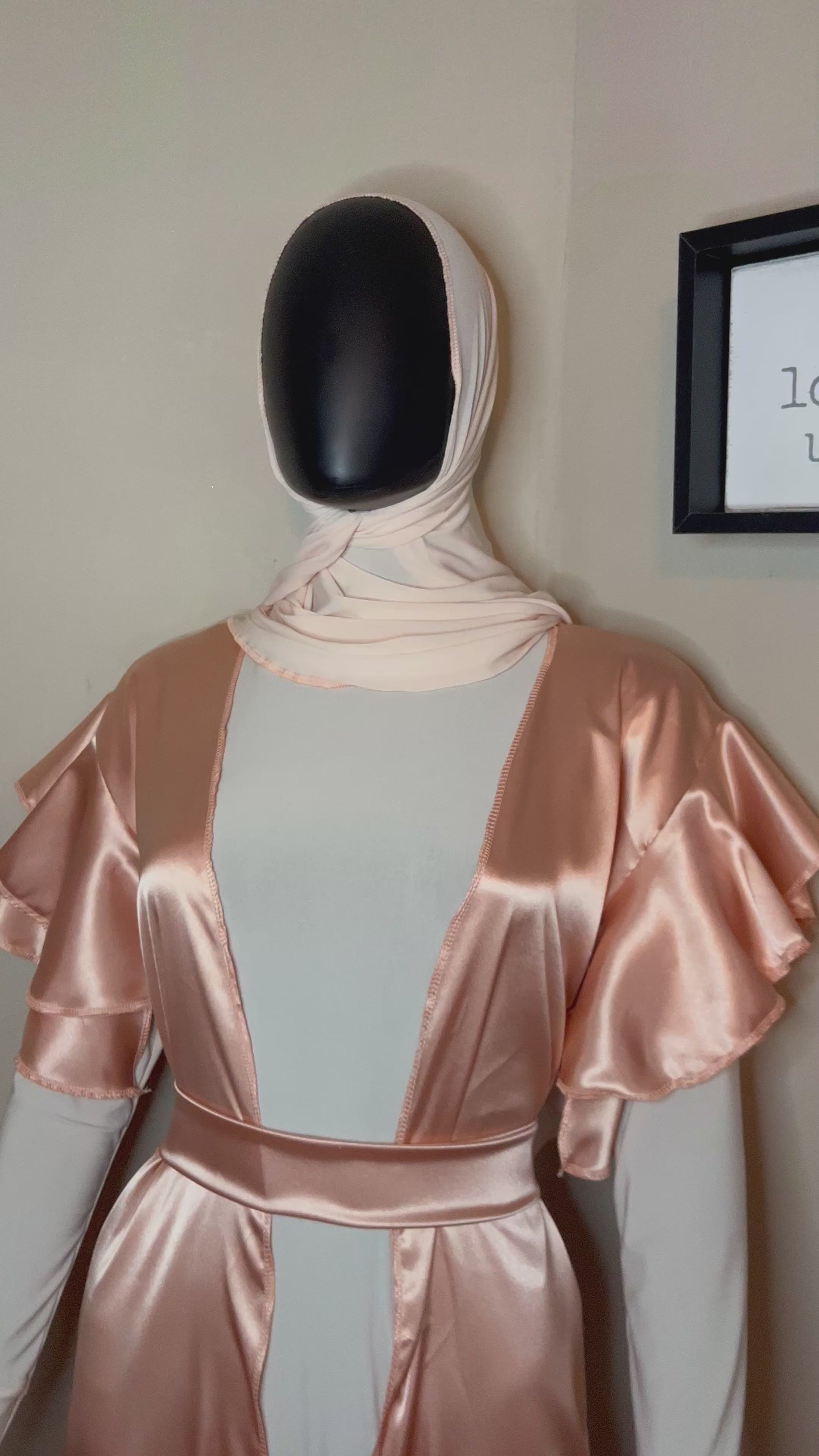 Flutter Sleeve Duster Set